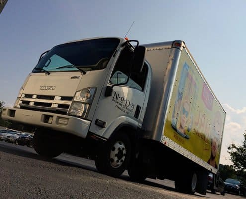 Noda Brewing company fleet wrap company fleet wrap