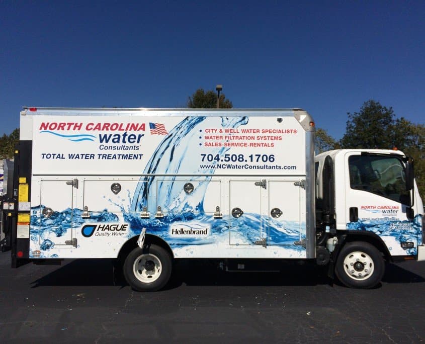NC Water Consultants - Box Truck Wrap