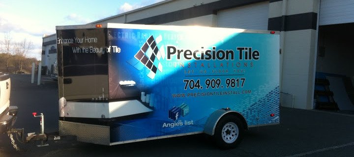 Precision Tile: Trailer Wrap