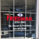 Friedman Eye Care - Storefront Window Graphics