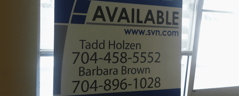 Sperry Van Ness - Window Sign