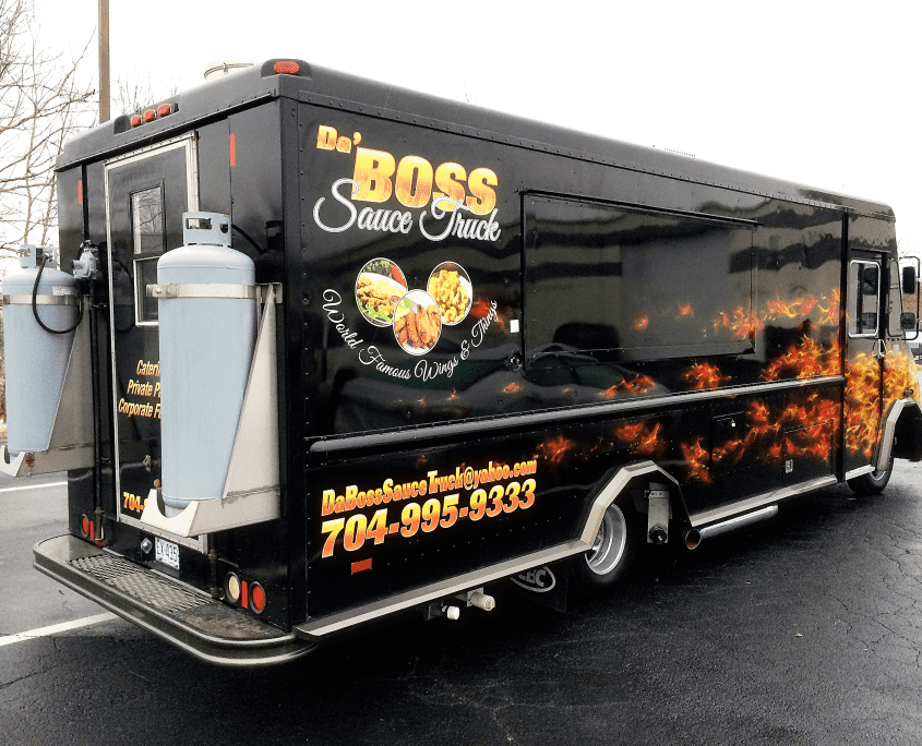 Da' Boss Sauce Truck - Food Truck Wrap