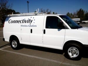 Connectivity Vehicle Lettering
