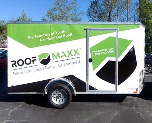 Roof Maxx - Trailer Wrap Roof Maxx - Trailer Wrap