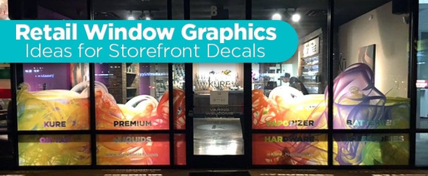 Retail Window Graphics
