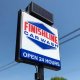 Finish Line - Lighted Pylon Sign